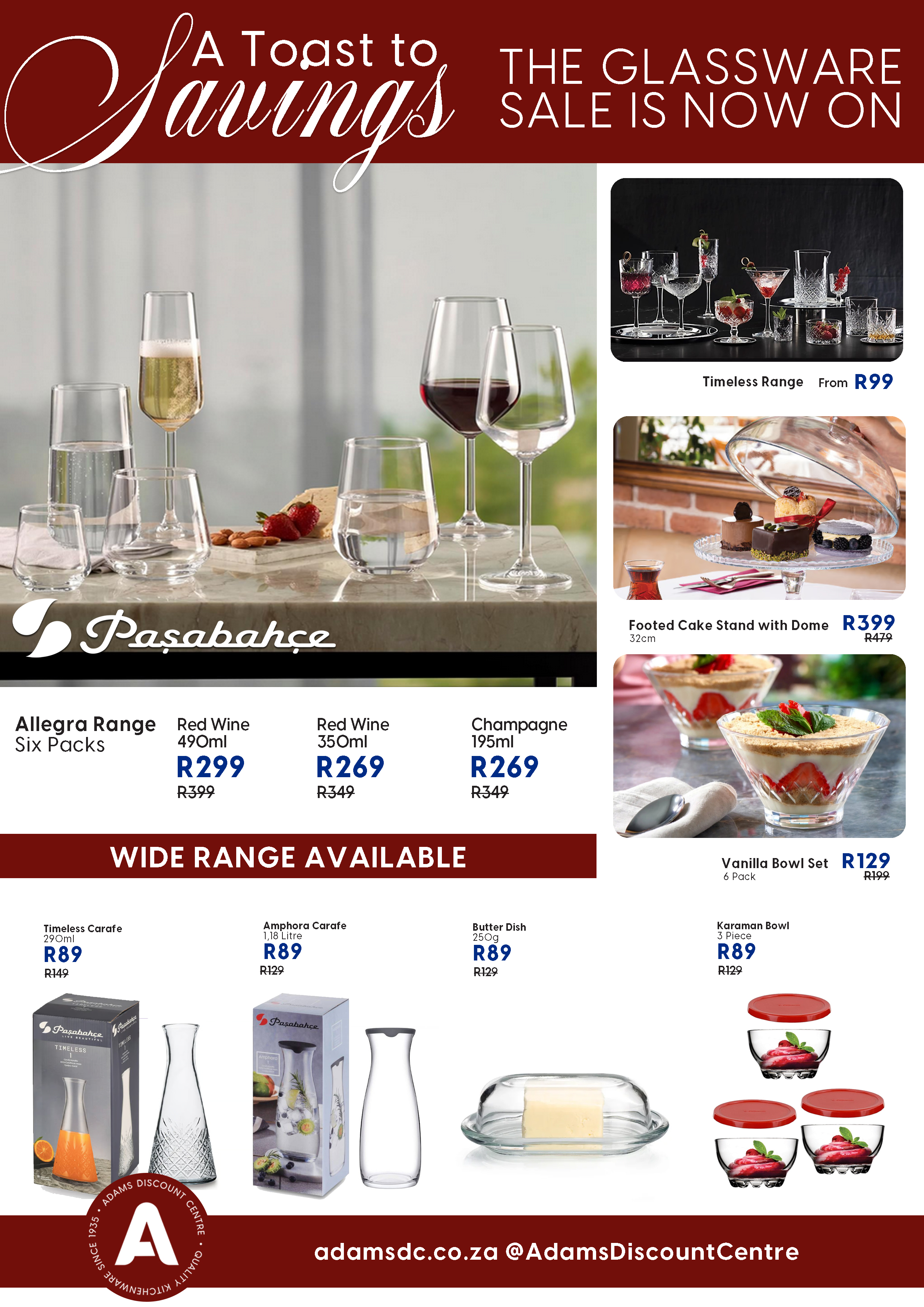 Adams Pasabache R99 Deals